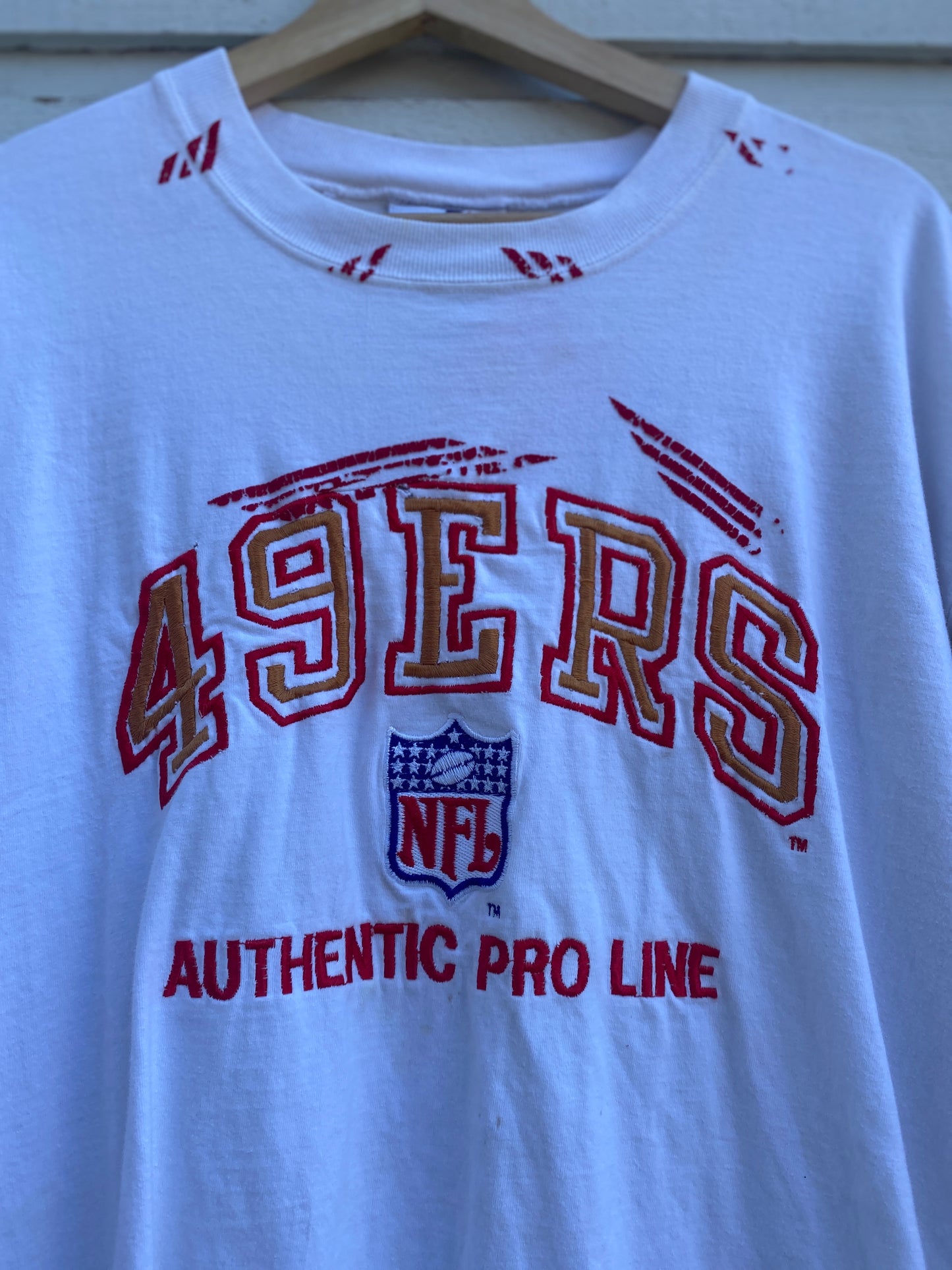 Vintage San Francisco 49ers Logo Athletic Tshirt Fits XL