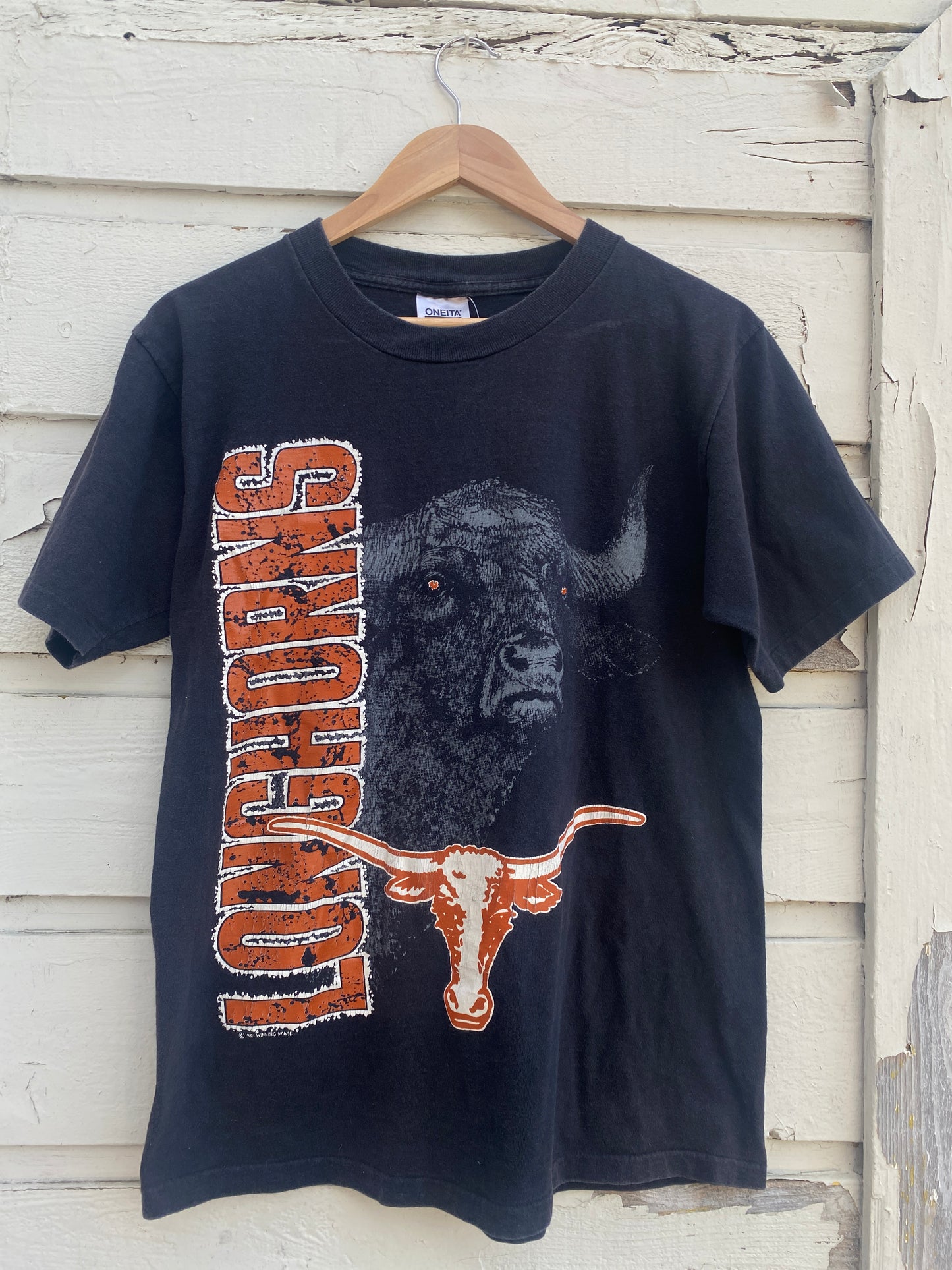 Vintage University Of Texas Austin UT Tshirt Medium/Large