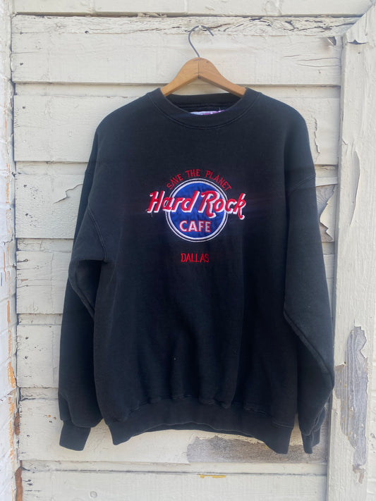 Hard Rock Cafe Dallas texas sweatshirt xl