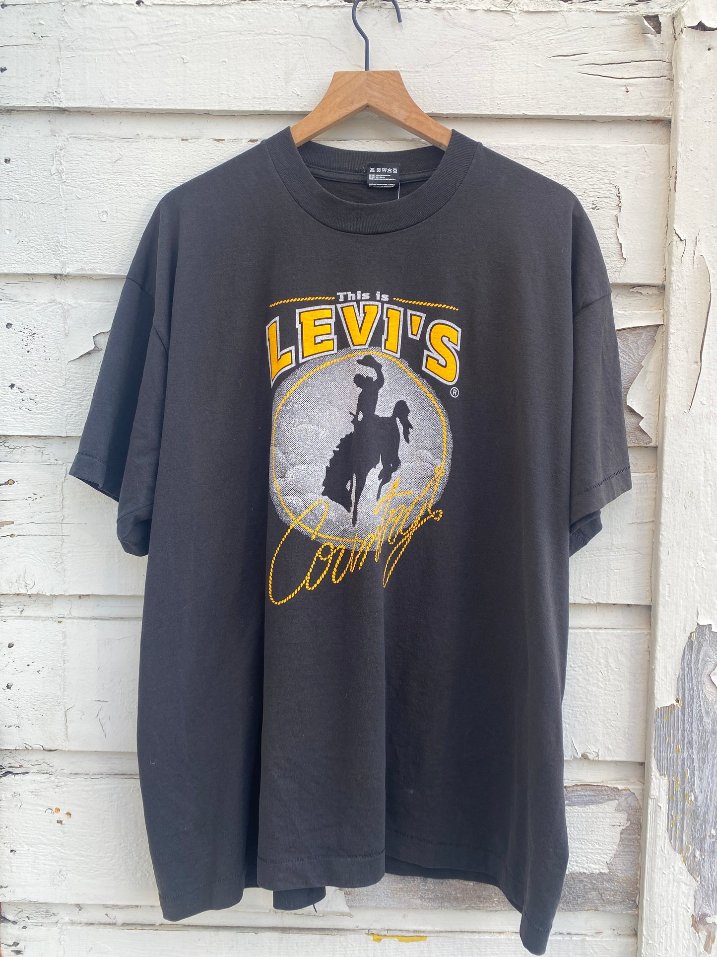 Vintage This Is Levis Country Tshirt XL