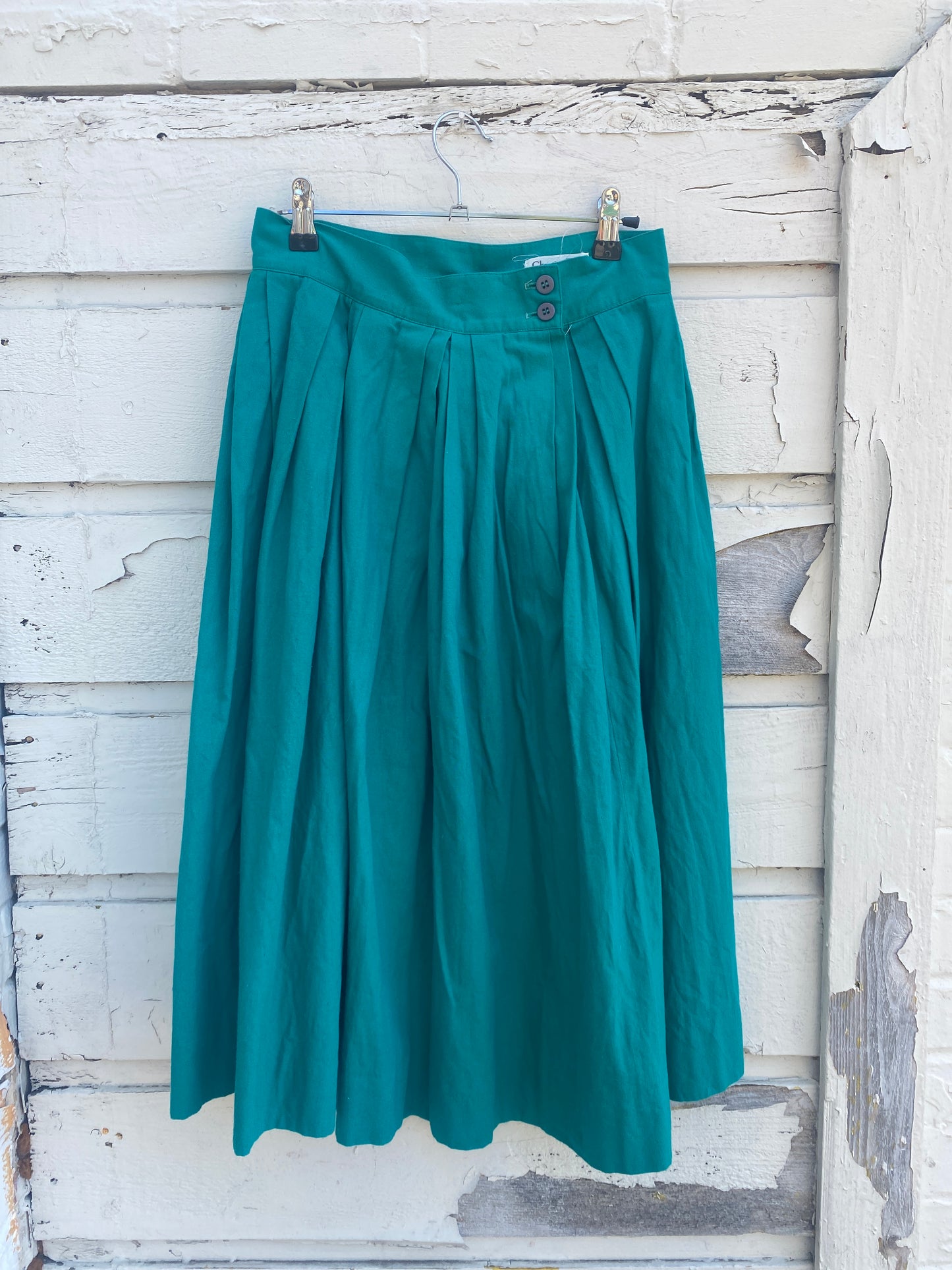 Vintage Christian Dior Separates Pleated Skirt medium/small 27in waist