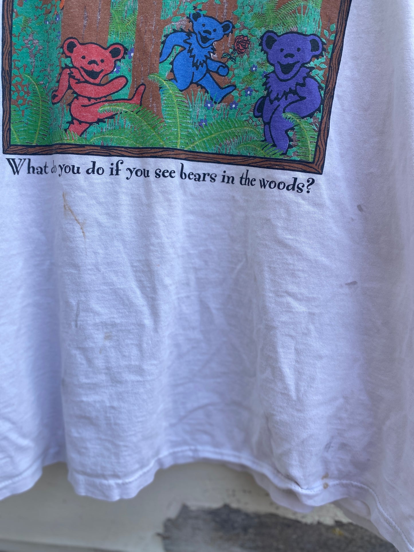 Vintage Grateful Dead Play Dead Tshirt XL