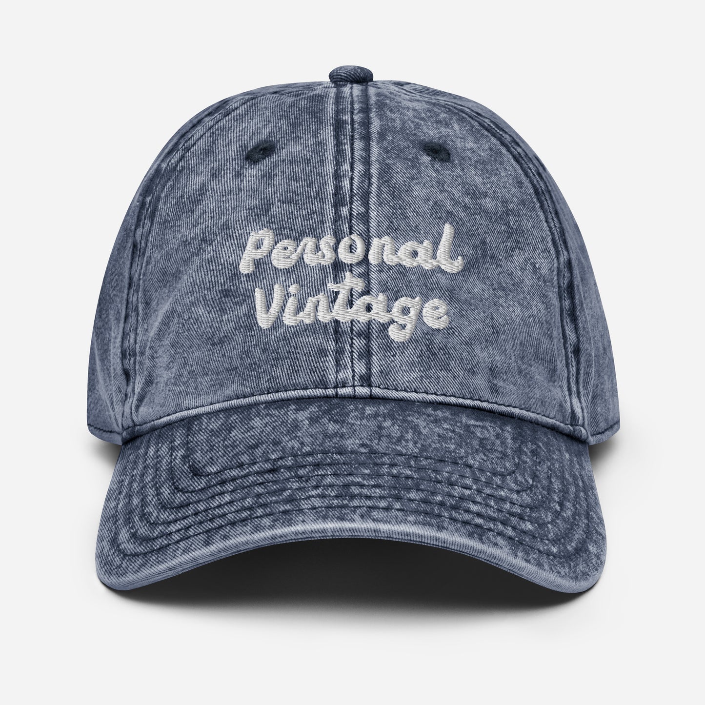 Personal Vintage Cotton Twill Cap